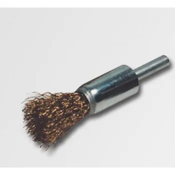 Brusný kotouč STAVTOOL Kartáč koncový, vlnitý, stopka 25 mm K22020 STAVTOOL K22020