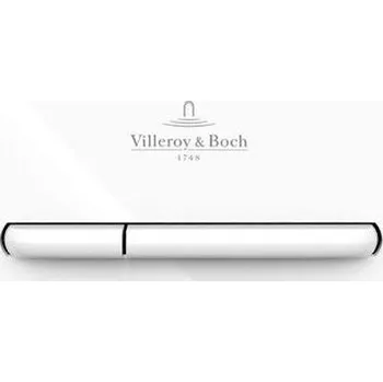 Splachovací tlačítko Villeroy & Boch ViConnect ovládací tlačítko 25,3x14,5 cm, bílá (92218068)