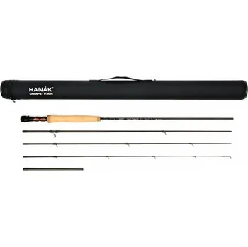 Rybářský prut Muškařský prut Hanák Competition Czech Nymph X 2 v 1 (275-290 cm, AFTMA 2, 4+1 díl)