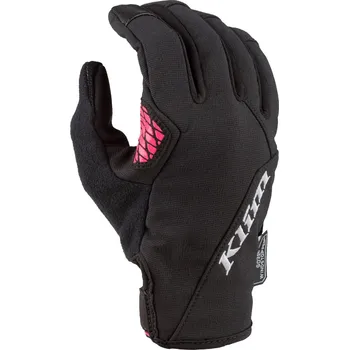 Moto rukavice Dámské rukavice KLIM Versa BLACK - KNOCKOUT PINK XL