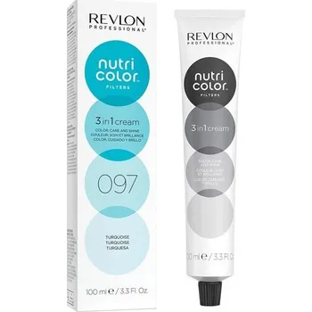 Barva na vlasy Revlon Professional Nutri Color Filters - Barevná maska na vlasy 097 Turquoise 100ml