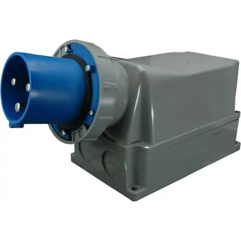 Elektrická zásuvka Průmyslová nástěnná přívodka IPGN 12532 230V, IP67, 125A, 3-pól (SEZ IPGN 12532)