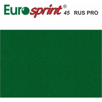 Kulečník kulečníkové sukno EUROSPRINT 45 RUS PRO 198cm barva English green, Délka dm (decimetr) T-006E-G
