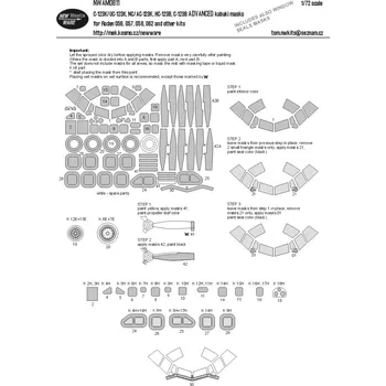 Plastikový model New Ware 1/72 Mask C-123K/UC-123K,NC/AC-123K ADVANCED (RDN)