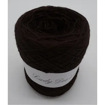 Příze Směsová hřejivá příze Lady dee´s Traumgarne čokoládová (Příze Woll-Acryl-Gemisch Schoko)