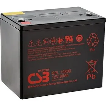Trakční baterie Trakční baterie CSB GPL12800 12V/80Ah