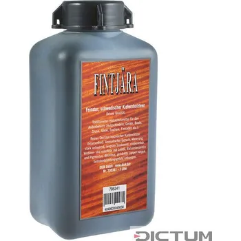 Lak na dřevo Dictum 705341 - Fintjara® Deluxe Pine Tar, 1 l - Dehet