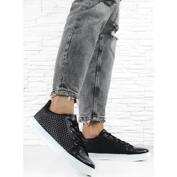 Dámské tenisky Sport Černé tenisky 808-1B Velikost: 37