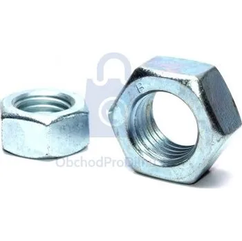 Matice Matice šestihranná, DIN 934, pevnost 10, pozinkovaná M10, balení 500 ks