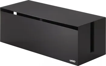 Úložný box Yamazaki 2708 40 x 15,5 x 14,5 cm černý