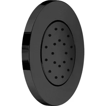 Sprchový set Sanjet BLACK Podomítková tryska ø13 cm, černá matná, E044084B