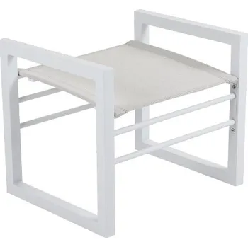 Zahradní lehátko Brafab Záhradný podnožník VEVI - Biela