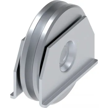 Příslušenství pro plot FAC Pojezdové kolečko s podpěrou k navaření, profil U VA1208.075