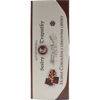 Cukrovinka Hořká čokoláda s lískovými oříšky