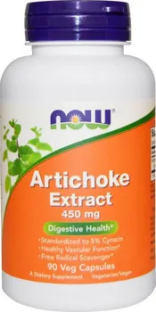 Přírodní produkt Now Foods Artichoke Extract 450 mg 90 cps.
