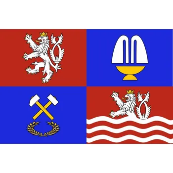 Vlajka Karlovarský kraj vlajka 44007