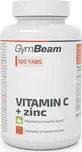 GymBeam Vitamín C + zinek 120 tbl.