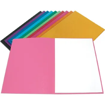 Odkládací mapa bez klopy A4 prešpán 250, růžová