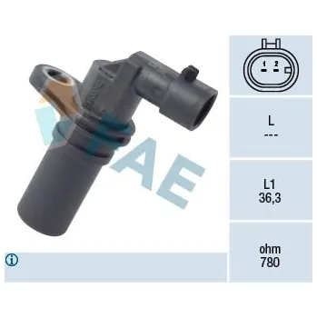 Kliková hřídel Generátor impulsů, klikový hřídel FAE 79173