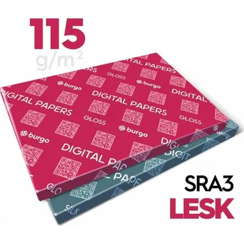 Papír pro tiskárny Papír ExpDigi SRA3, 320x450mm, křída lesklá, 115g 500archů