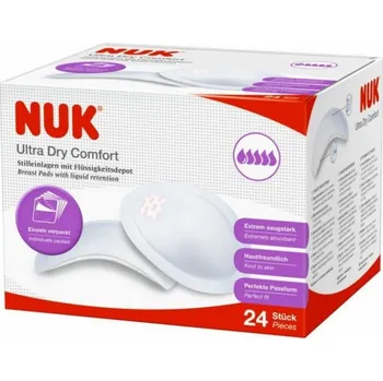 Menstruační vložka NUK Prsní vložky Ultra Dry 24 ks