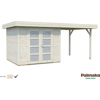 Zahradní domek Zahradní domek Palmako LARA 6,0 + 5,9 m2 (Rozměr: 487x250 cm, tl.28 mm)