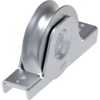 Příslušenství pro plot FAC Pojezdové kolečko s překrývající se vnitřní podpěrou k přišroubování, kruh. profil 16 mm VA1305.075