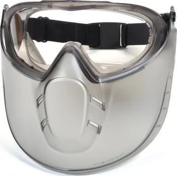 ochranný štít Pyramex Capstone Shield EGG504TSHIELD, čirý nemlživý zorník + obličejový štít