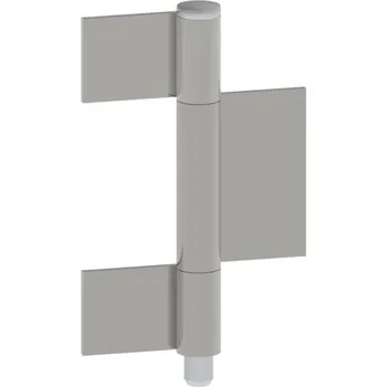 Příslušenství pro plot FAC 3dílný pant pro ocelové dveře a okna k přivaření, výsuvný čep, velký VL4112.110.L