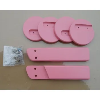 Jídelní židlička Jitro Komplet područky k židlím Jitro růžová