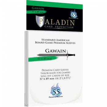 Příslušenství k deskovým hrám Board&Dice Obaly na karty Paladin: Gawain (57x89mm) 55 ks