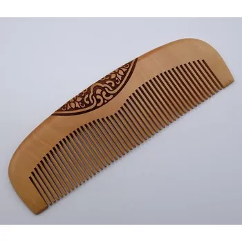 Woodrow Dřevěný hřeben antistatický velký 1923