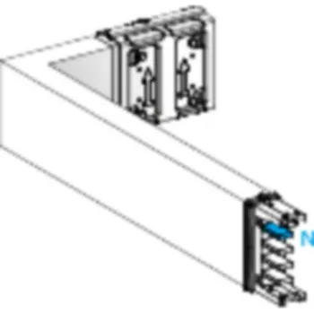 Jistič KSA250DLL41A Koleno 250 A horizontální na míru doleva, Schneider electric