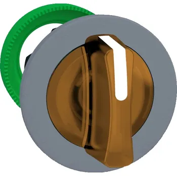 vypínač ZB5FK1353C0 Ovládací hlavice otočná prosvětlená, zapuštěné provedení, ORANŽ, 3 pozice pevné, speciální popis ŠE, Schneider Electric