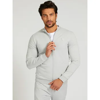 Pánská móda Pánská tepláková bunda U1GA12 K6ZS1 - G9H0 šedá - Guess šedá M