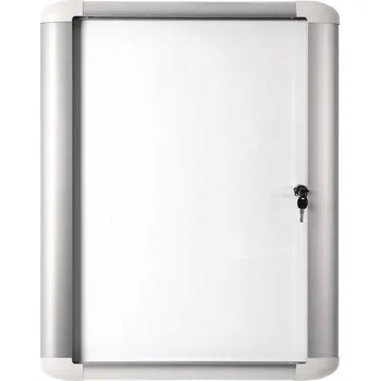Kancelářský nábytek Vitrína Bi-Case, exteriérová, uzamykatelná, magnetická (9xA4)