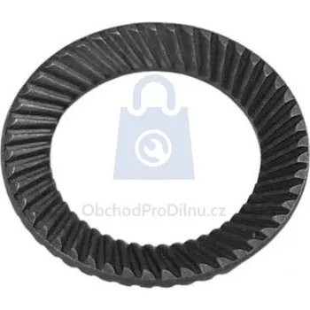 Matice Podložka SCHNORR, forma S, bez úpravy 2,2, balení 1 ks