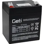 Baterie olověná 12V 4.5Ah GETI