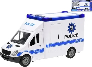 autíčko Mikro Trading Policie na setrvačník se zvukem 27 cm
