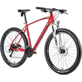 Horské kolo Leader Fox Esent 27,5" červené/černé 2021