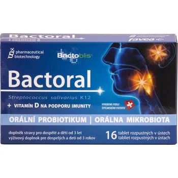 Favea Bactoral + Vitamín D, 16 tbl.