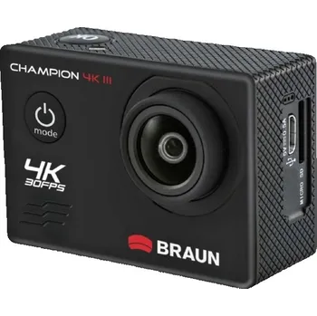 Braun CHAMPION 4K III Sportovní kamera Braun CHAMPION 4K III