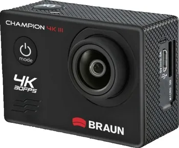 Sportovní kamera Braun CHAMPION 4K III