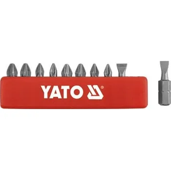 Bit Yato Sada bitů 1/4" 25 mm NON-SLIP 10 ks