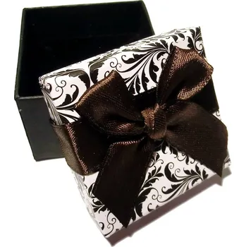 Dárková krabička Krabička hnědá - 50x50x35mm