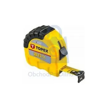 metr Metr svinovací ShiftLock pogum. Topex 8m / 25mm, balení 1 ks