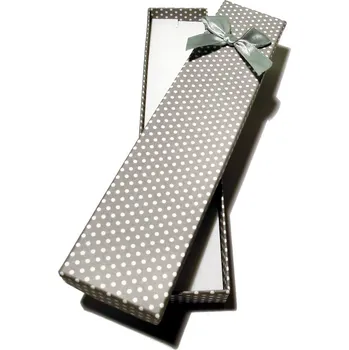 Dárková krabička Krabička šedá - 200x45x25mm