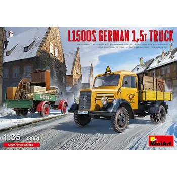 Plastikový model 1:35 L1500S German 1,5 Truck (6x Camo)