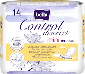 Inkontinenční vložka Bella Control Discreet Mini 14 ks