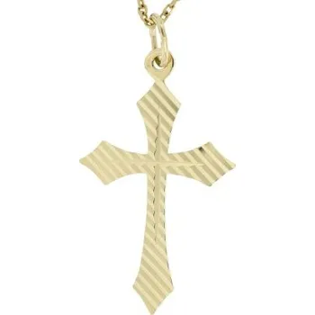 Přívěsek Zlatnictví U Kostela Zlatý přívěsek křížek 030ž 505104168
